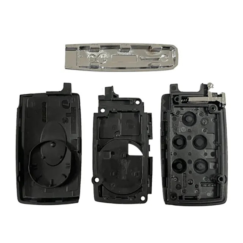 CS004013 custodia per chiave intelligente a 5 pulsanti di qualità originale per Jaguar Land Range Rover SV custodia di ricambio con chiave a lama con Logo