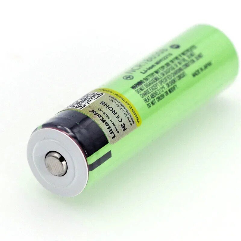 Liitokala-batería recargable de litio NCR18650B, 3,7 v, 3400mAh, 18650, con puntiagudas (sin PCB)
