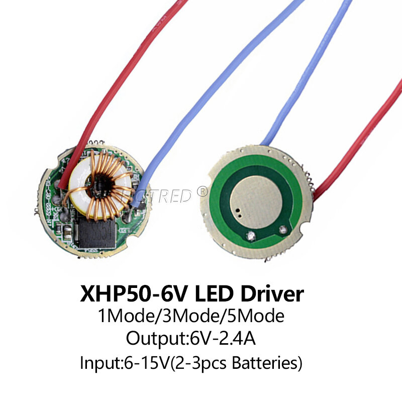 LED 손전등 드라이버 정전류 드라이버, CREE 3W 5W 10W XPE XML2 T6 전원 공급 장치용 DIY, 12V, DC1.2 V, 3.6V, 4.2V