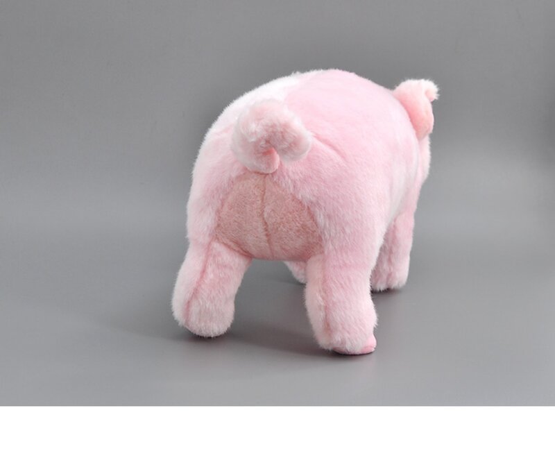 35Cm High Fidelity Gesimuleerde Slapende Roze Varken Knuffel Piggy Echte Leven Knuffel Knuffel Zachte Pop Kawai Speelgoed Geschenken