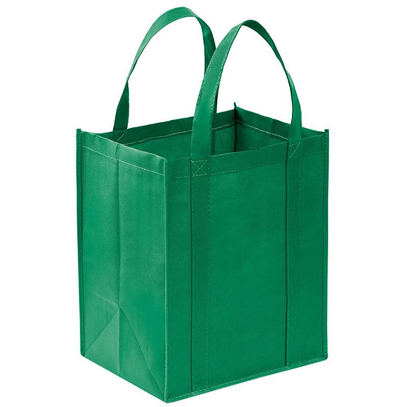 Bolso de compras no tejido reutilizable, bolsa de hombro plegable para viajes al aire libre, organizador de almacenamiento, gran capacidad