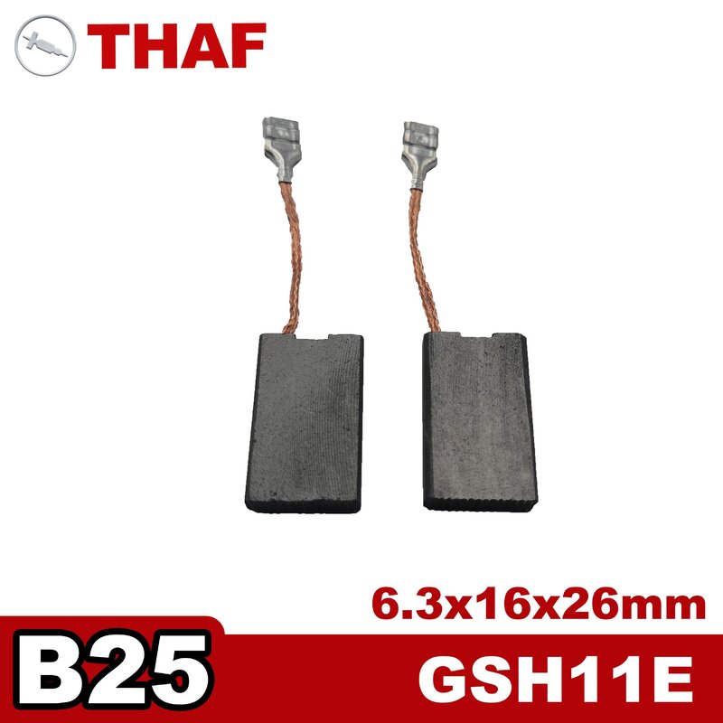 Carbon Borstel Vervangende Onderdelen Voor Bosch Sloop Hamer GSH11E Gsh 11E B25