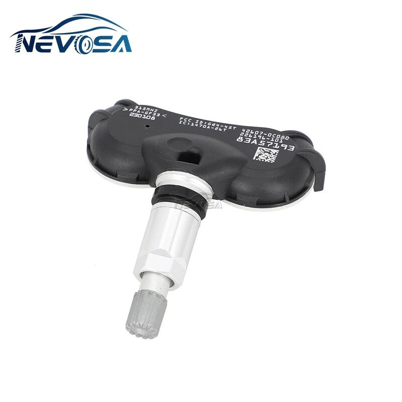 NEVOSA Датчики системы контроля давления в шинах автомобиля 42607-0C080 для Toyota Sienna 2006/01-2020/12 Sequoia 2008/01-2018/12 Tundra 2007/01-2011/12 42607-0C050