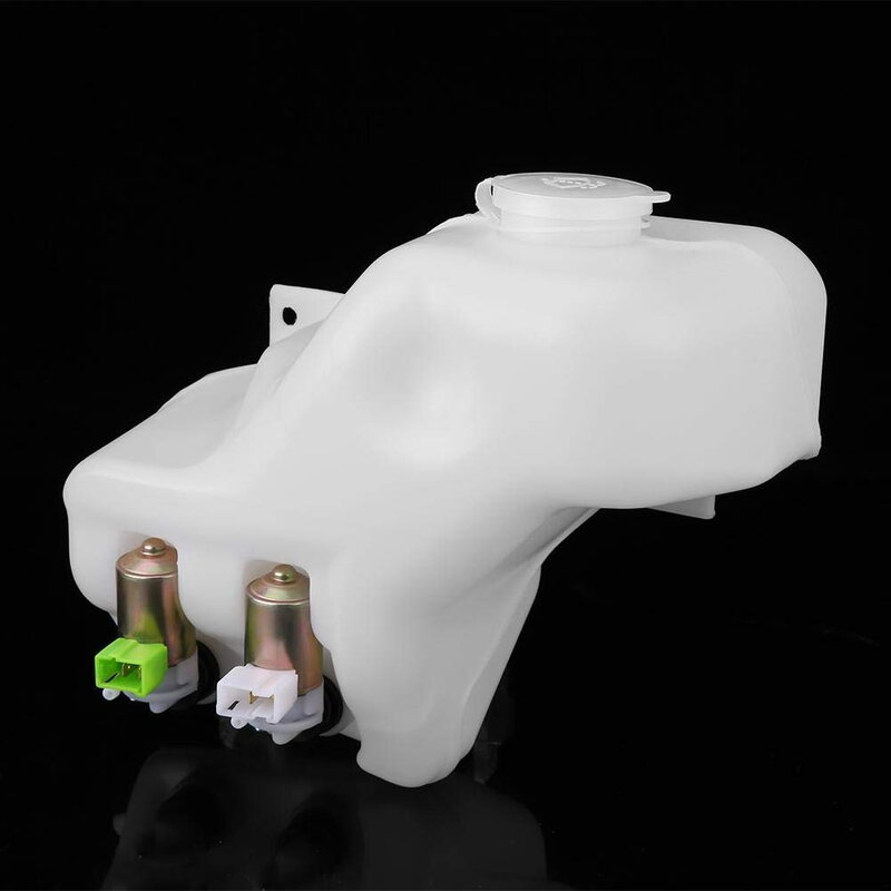 Windshield Wiper Washer Bottle 2 Hole Pump Tank Jar Kit for Nissan Patrol GQ Maverick