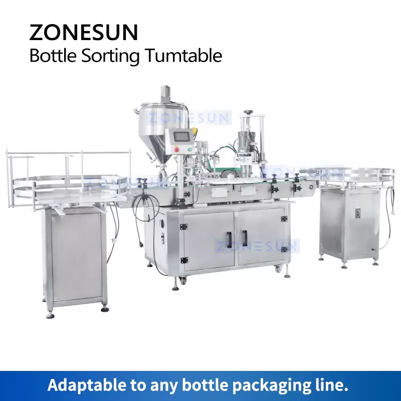 Автоматическая Аккумуляторная машина ZONESUN для производства бутылок диаметром 100 см