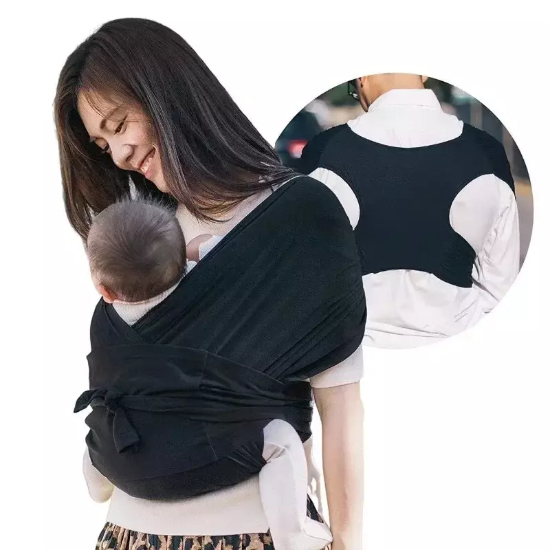 Portador de bebê dianteiro ergonômico, Envoltório do bebê canguru, Estilingue infantil, Engrenagem da cintura