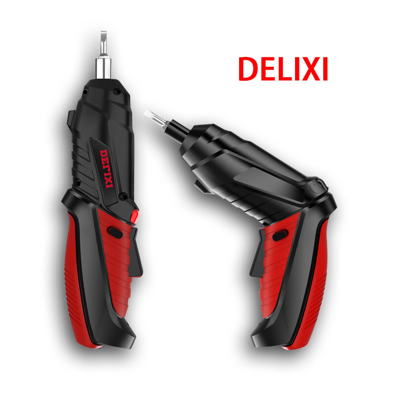 New Mini Electric Screwdriver 4.2V Strong Pulse Foldable Deformation Multifunctional Electric Drill Gun