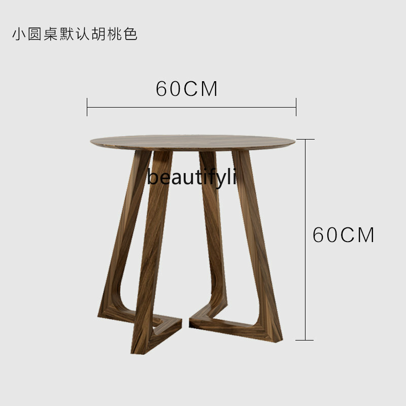 Modern Nordic Dining Chair Wood Cafe Table Set Home Office Table and Chairs Set Living Room Furniture Leisure Tea Table Set