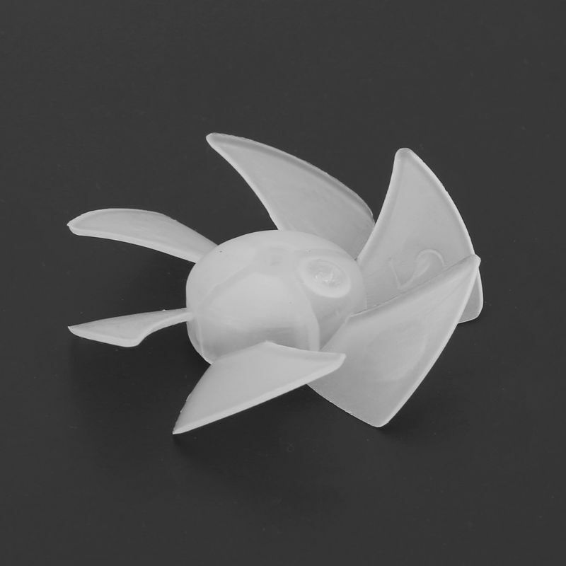 4 Pack Durable Small Power Mini Plastic Fan 4/6 Leaves For Hairdryer Motor
