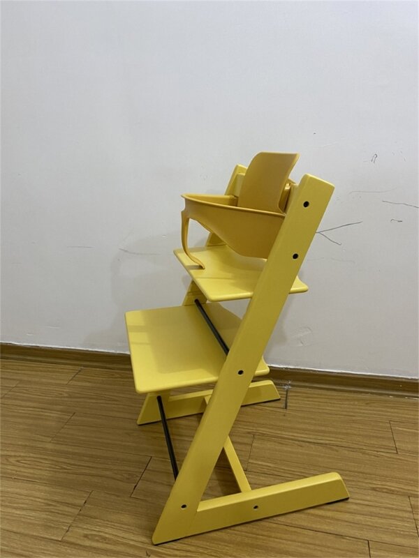 F62D chaise haute pour enfant, clôture sécurité, chaise salle à manger, siège robuste pour chaise haute Stokk