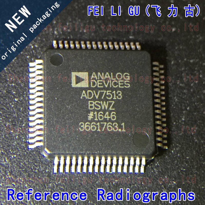 100% Nieuwe Originele Adv7513bswz Adv7513bsw Adv7513 Pakket: Lqfp64 165Mhz High Performance Hdmi-Zender Video-Interface Chip