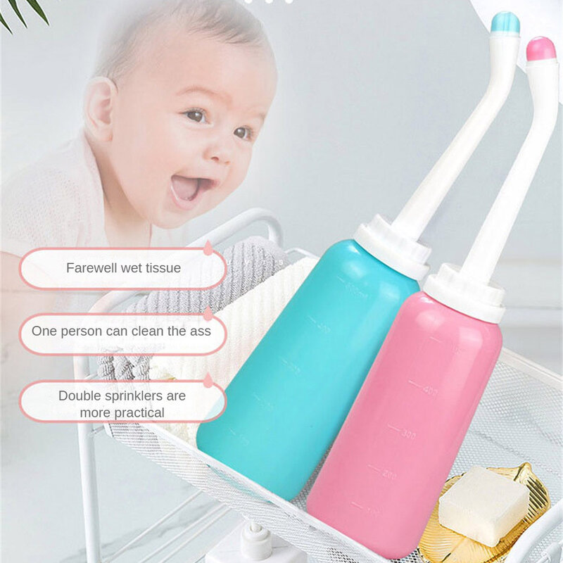 Draagbare Spray Draagbare Kleine Pte Cleaning Sitz Spray Cleanable Handheld 500Ml Blue Wash Ass Travel Handheld Spray