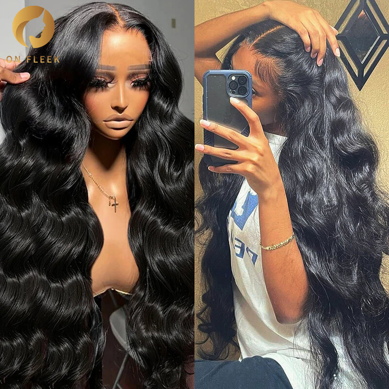13x6 Hd Transparent Body Wave Lace Front Wig 30 40 Inch 360 13x4 Hd Lace Frontal Wigs Human Hair Wig Pre Plucked For Black Women