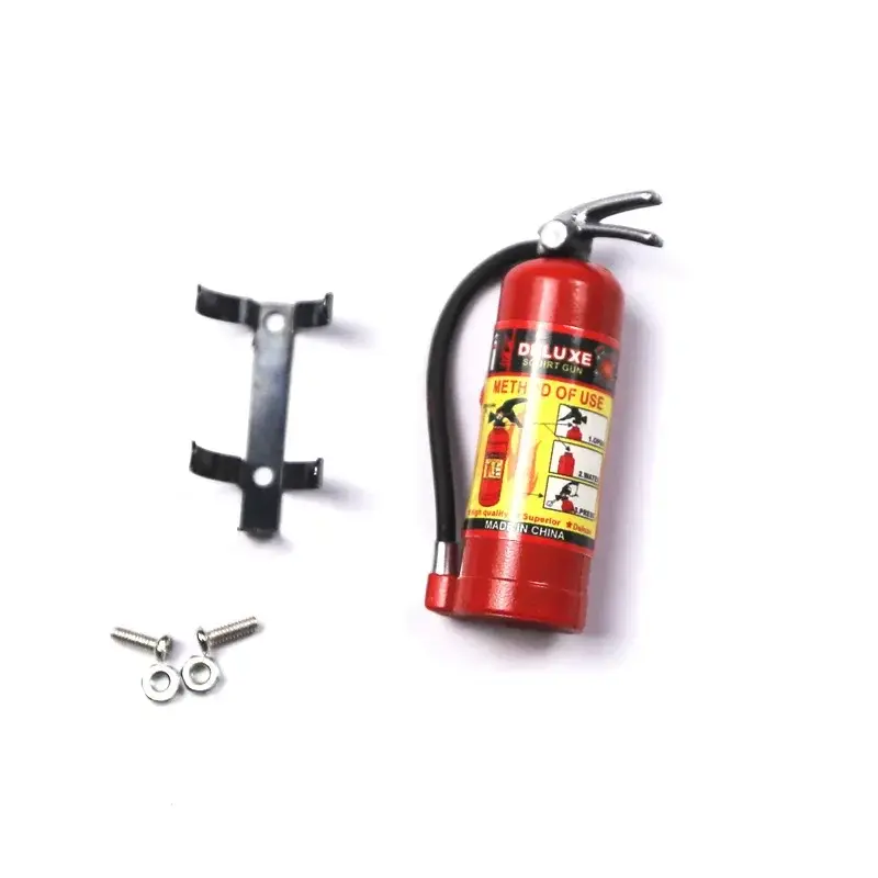 1/10 Scale Simulation Fire Extinguisher RC Rock Crawler Accessory For Trax TRX4 Axial SCX10 TAMIYA CC01 TRX-6 D90 D110 AXIAL