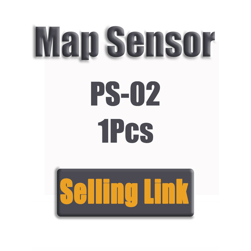 High Quality MAP Sensor 5-PINS PS-02 Plus Gas Pressure Sensor For LPG CNG Conversion Kit Cars Accessories