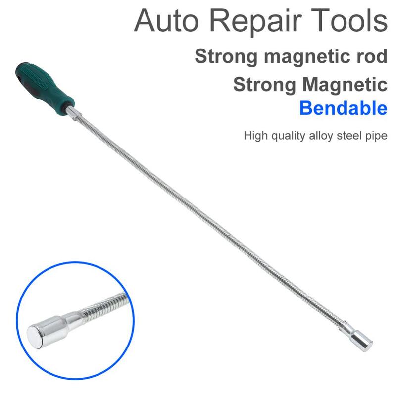 Magnetic Telescopic Pickup Tool Flexible Long Reach Spring Magnet Grab Grabber Fingers Prongs for Garbage Pick Up Arm Extension