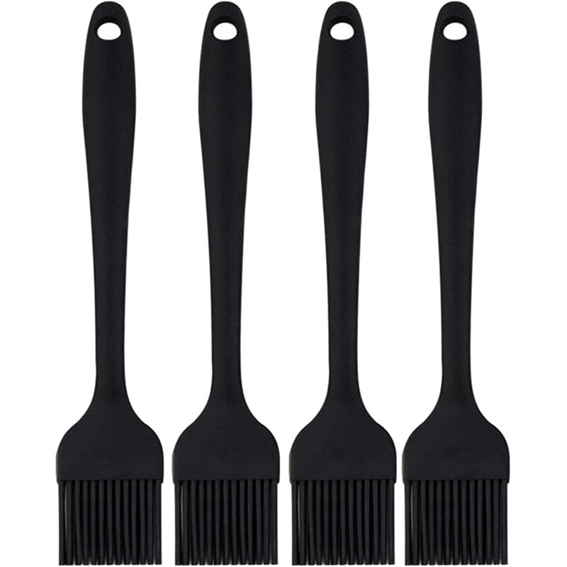 New Heat Resistant Food Brush For BBQ,Food Grade Silicone Brush For Spreading Sauce/Oil/Egg/Kitchen Brushes For Cooking