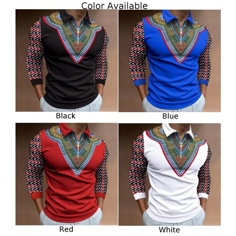 Blouse Men Tops Man Party/Cocktail Printed Shirt Slim Fit T Shirt Tops Travel Wedding Workwear Muscle Business