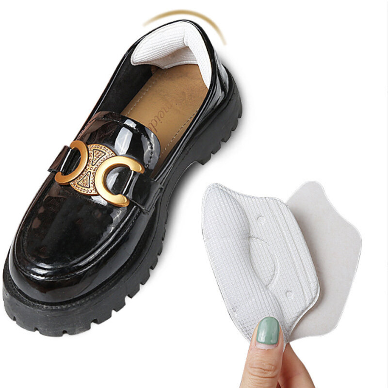 Bantalan hak tinggi untuk sepatu wanita sisipan untuk hak stiker pelindung tumit bantalan sepatu besar menyesuaikan ukuran liner tumit Aksesori pegangan