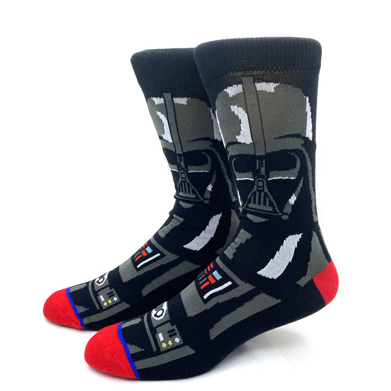 200 paia VIP autunno inverno Star Wars Movie Men socks Master Yoda R2-D2 calzini Cosplay Wookiee Jedi Knight novità calzini da donna