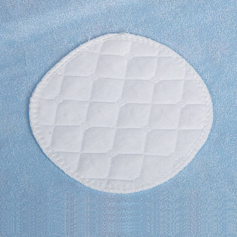 12 pçs (6 pares) 3 camadas de algodão reutilizáveis almofadas de mama de enfermagem impermeável orgânico liso lavável almofada de amamentação do bebê acessório