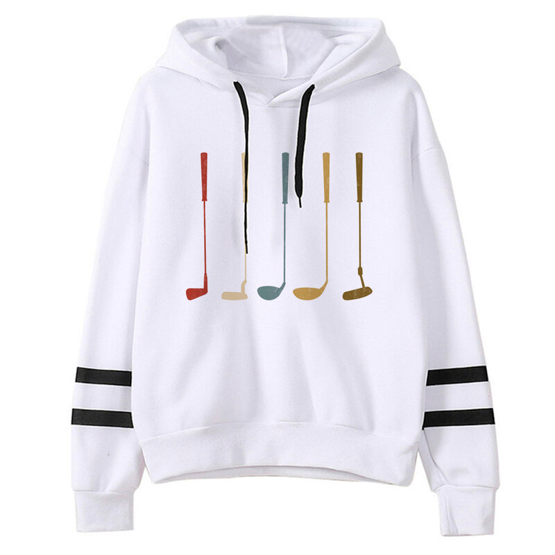 여성용 애니메이션 골프 후드, 빈티지 하라주쿠 고딕 풀오버, 여성용 그래픽 스웨터