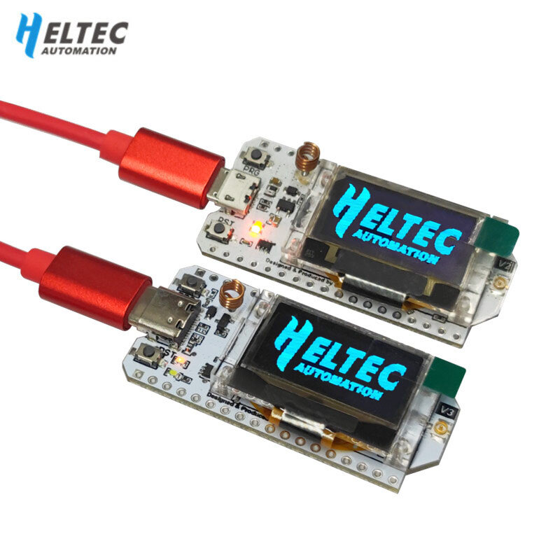 Heltec WIFI Lora 32 IOT Accessoire pour Ardu37SX1276 SX1262 Node ESP32/ESP32-S3FN8 OLED Display Development Board Antenne V2 V3