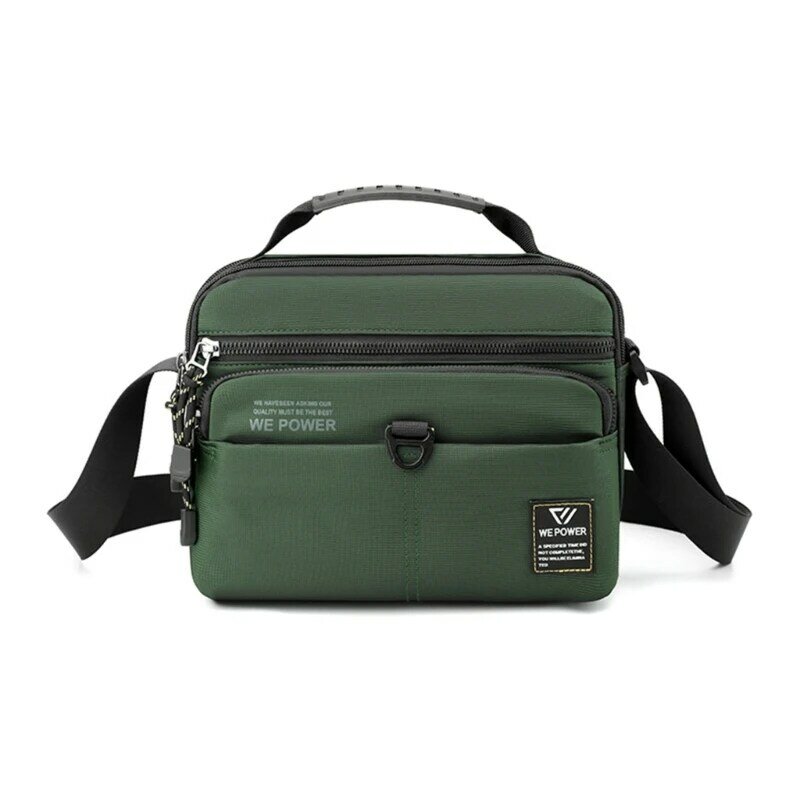 Повседневная сумка через плечо для подростков, мужская сумка через плечо большой емкости, мужская сумка-мессенджер E74B