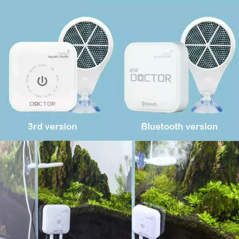 Chihiros Kontrol Aplikasi Bluetooth Dokter 3 IN 1 Ganggang Hapus Gaya Twinstar Tangki Udang Tanaman Akuarium Menghambat Elektronik