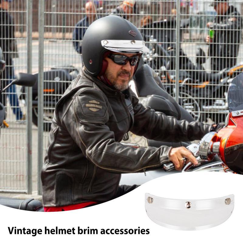 Parasol Protector para cascos, visera con protección UV, accesorios y escudo para una experiencia de conducción mejorada