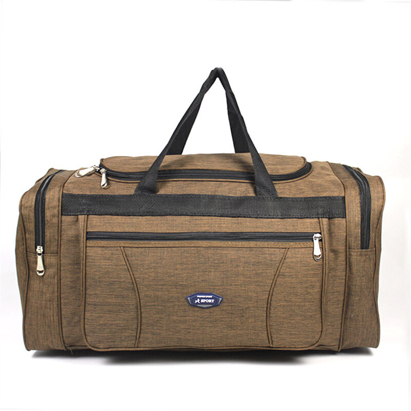 Oxford-bolsas de viaje impermeables para hombre, equipaje de mano grande, bolsa de viaje de negocios de gran capacidad, bolsa de viaje de fin de semana, 2022