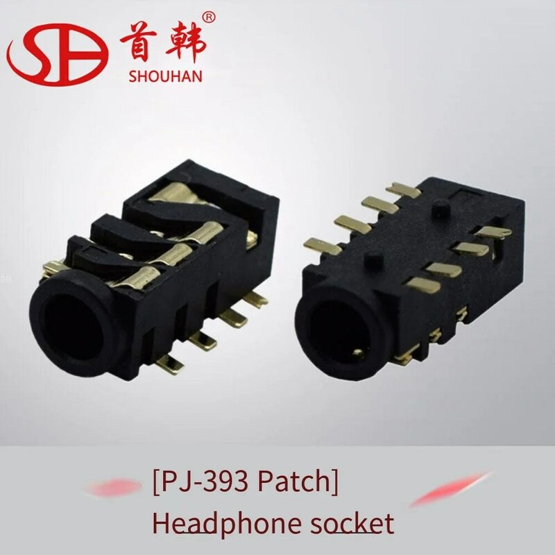 Power socket dc socket female 2.0 pin 2.5 pin temperature resistant environmental protection plug-in patch dc005 Power socket