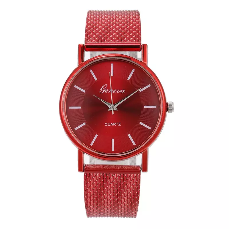 Elegant Roségoud Groot Horloge Met Ronde Wijzerplaat Dames Eenvoudig Temperament Student Waterdicht Vrouwelijk Luxe Horloge Voor Dames Nieuw