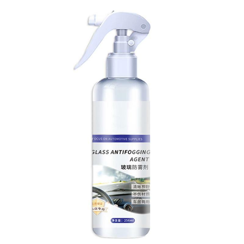 Espray antivaho para parabrisas de coche, limpiador de vidrio hidrofóbico, impermeable, antivaho, 256ml