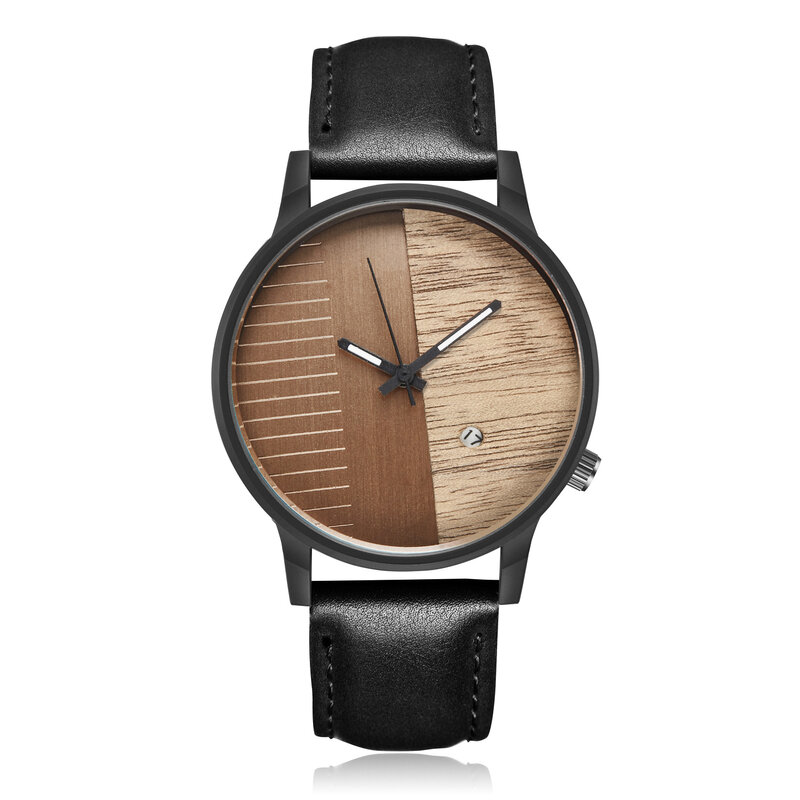 Reloj de cuarzo de cuero para hombre y mujer, nuevo accesorio de marca de lujo, resistente al agua, para negocios, 2023