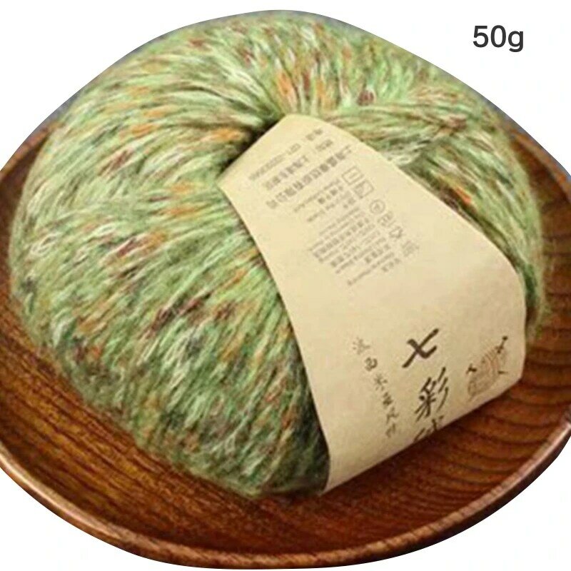 Filato lana all'uncinetto per maglieria a mano, filato per maglieria all'uncinetto, filato colore sfumato