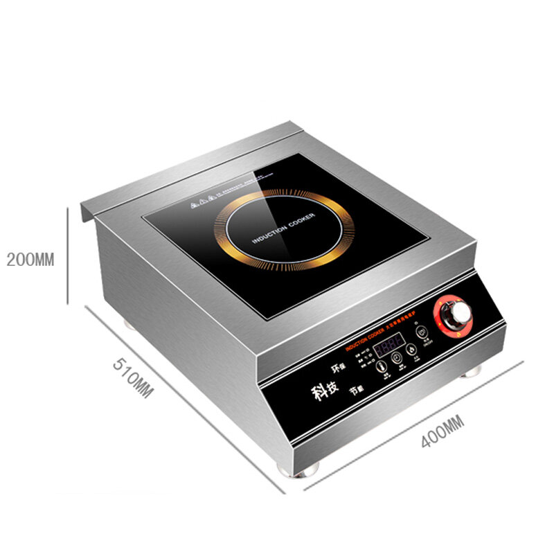 Commercial Induction Cooker 5000W Plane Concave Commercial Restaurant frying stove high-power brine boiling watersoup cooker