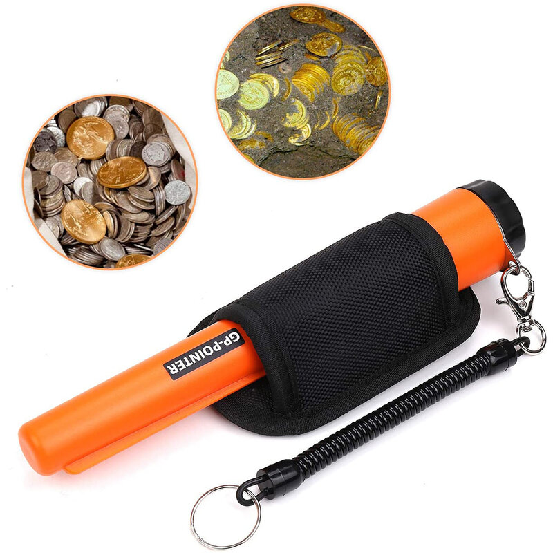Metal Detector Pointer Pinpointing Cover GP-POINTER Multifunction Metal Detector With Alarm Light Bracelet Dropship Detector