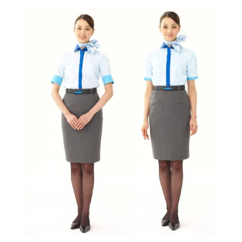 Aeromoças coloridas para mulheres, terno de linha aérea, uniforme piloto, 2023, novo