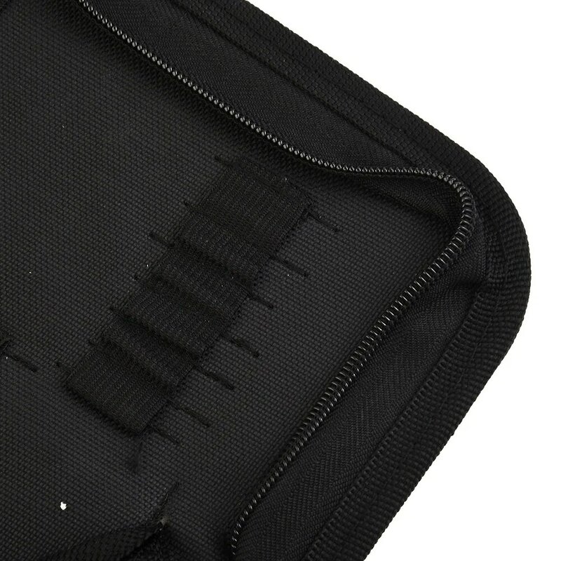 Toolkit tas penyimpanan kain Oxford Toolkit tas alat dalam ruangan hitam tas Toolkit tas utilitas 0.11KG 20.5*10*5cm