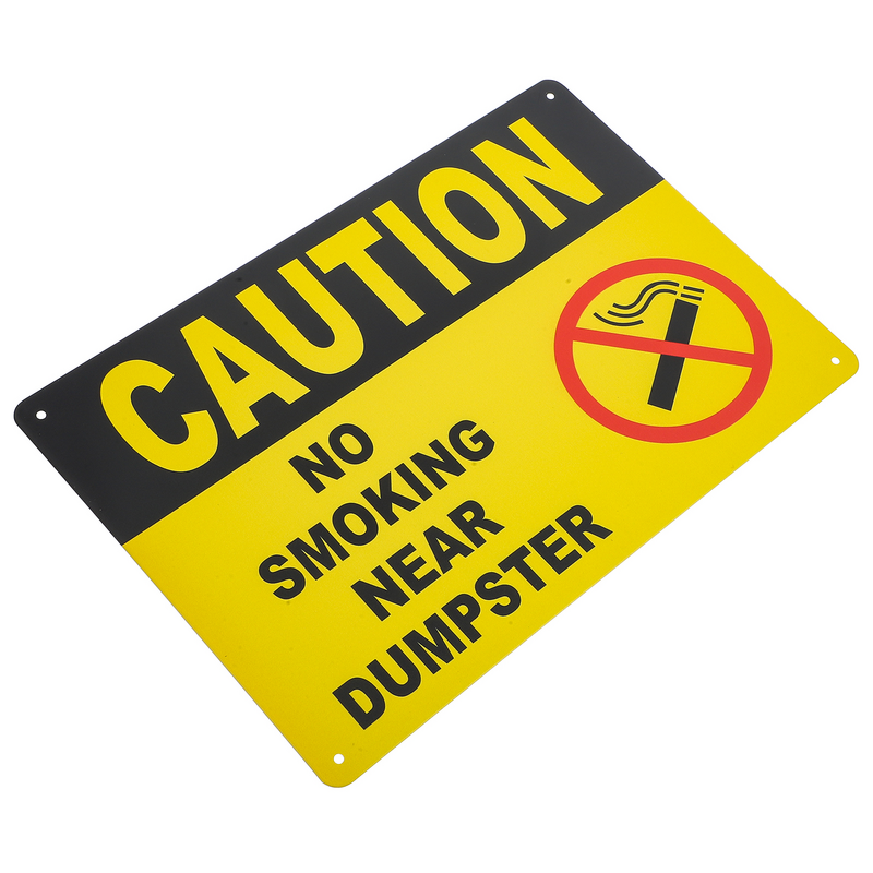Haupt dekoration Zeichen Rauchen Verbot Warnung Haushalt Eisen keine Bretter Kind