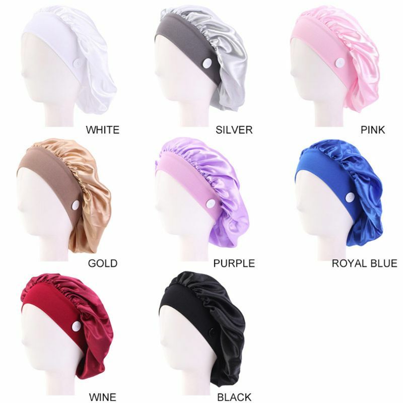 Unisex for Extra Large Bonnet with Button Face Mask Holder for Nurses Doctors Anti-Tight Ear for Tu Drop Shipping