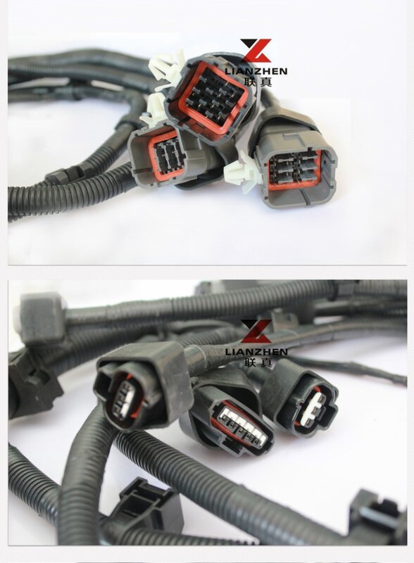 Excavator parts SK200-8 Hino J05 wiring harness for Kobelco spare  B2121-EOG40