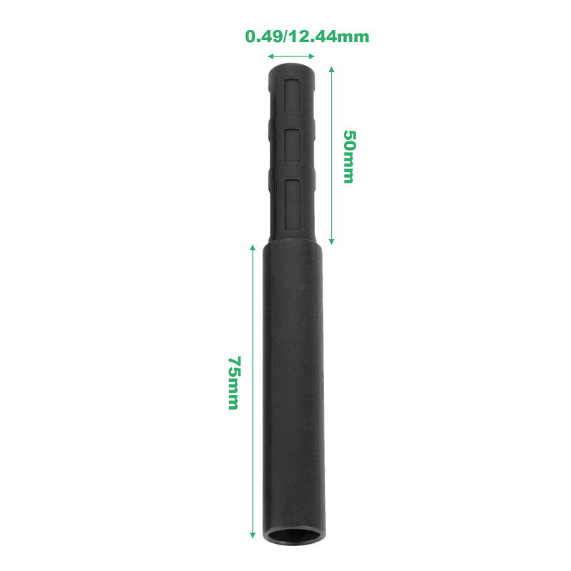 10Pcs Black Golf Club Kit di aste di prolunga in fibra di carbonio Butt Extender Stick per accessori da Golf Putter albero ferro/grafite 125mm
