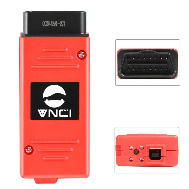 VNCI Diagnostic Interface Tool, ferramentas para VAG, engenharia, PLC, suporta CAN FD, DoIP, VW, Audi, Skoda, Seat