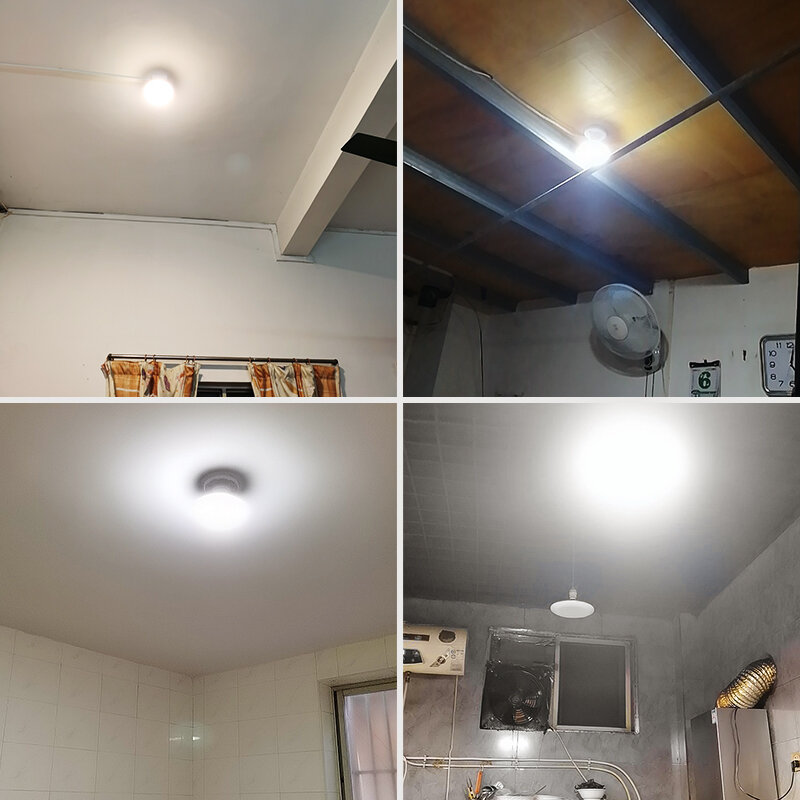Fluorescent Bulb E27 Home Leds 220v Lamp Indoor Lighting Bulbs Round Super Bright Living Room UFO Shape Lights Ceiling lamps Led