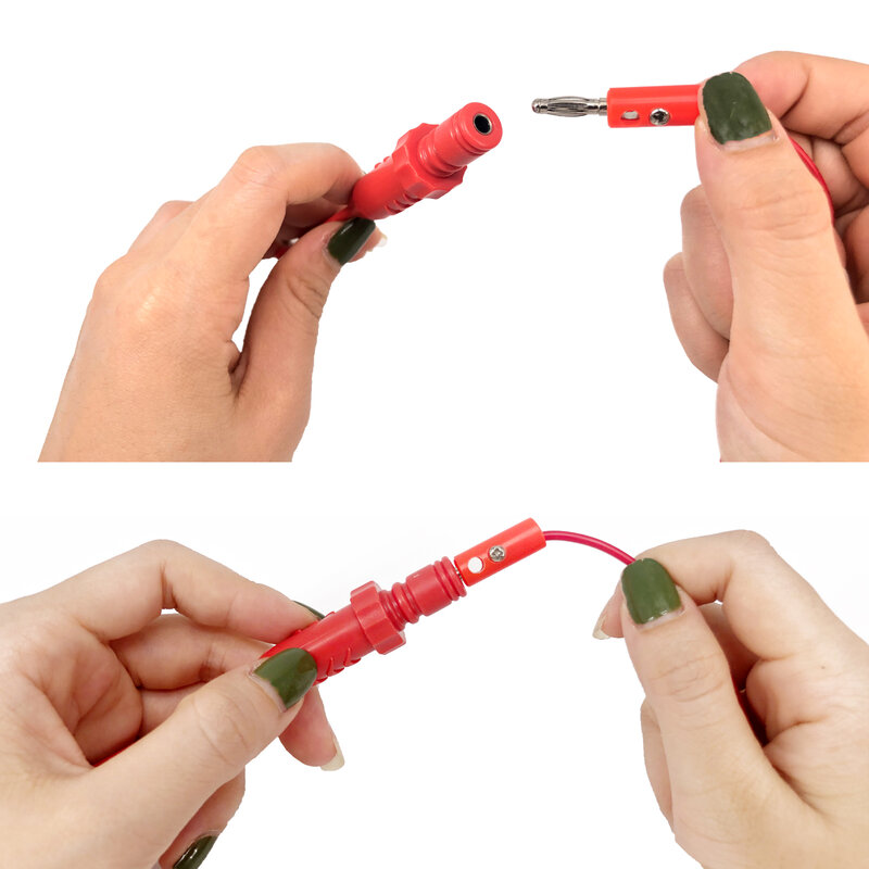 Sicherheit Test Clip Isolierung Piercing Sonden Clip Piercing Test Clip Für Auto Schaltung Erkennung Diagnose-Tool test Clip Kabel