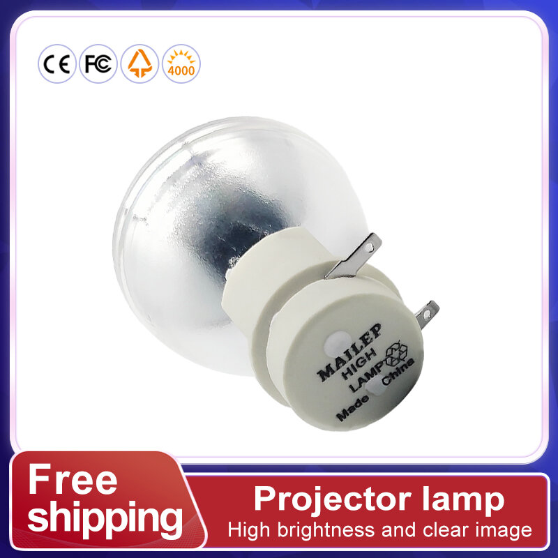 Lâmpada da lâmpada do projetor do brilho alto, ajuste para BenQ, W1070, W1080, W1080ST, HT1085ST, HT1075, W1120, P-VIP 240/0.8 E20.9n