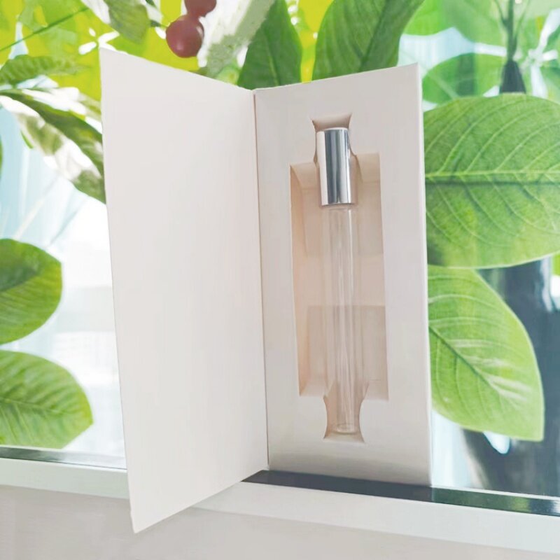 Boîte-cadeau personnalisée en carton blanc, pour emballage de bouteille de parfum