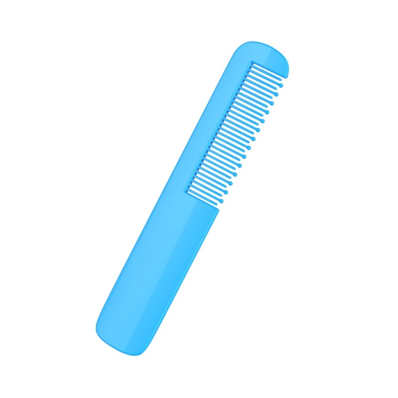 Детская расческа, однотонная щетка для волос с круглыми зубцами, распутывающая расчески для душа для маленьких девочек и для
